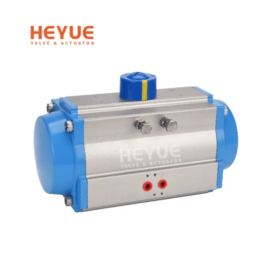 Waterproof IP67 Rated Pneumatic Valve Actuator for Outdoor or Wet Environments